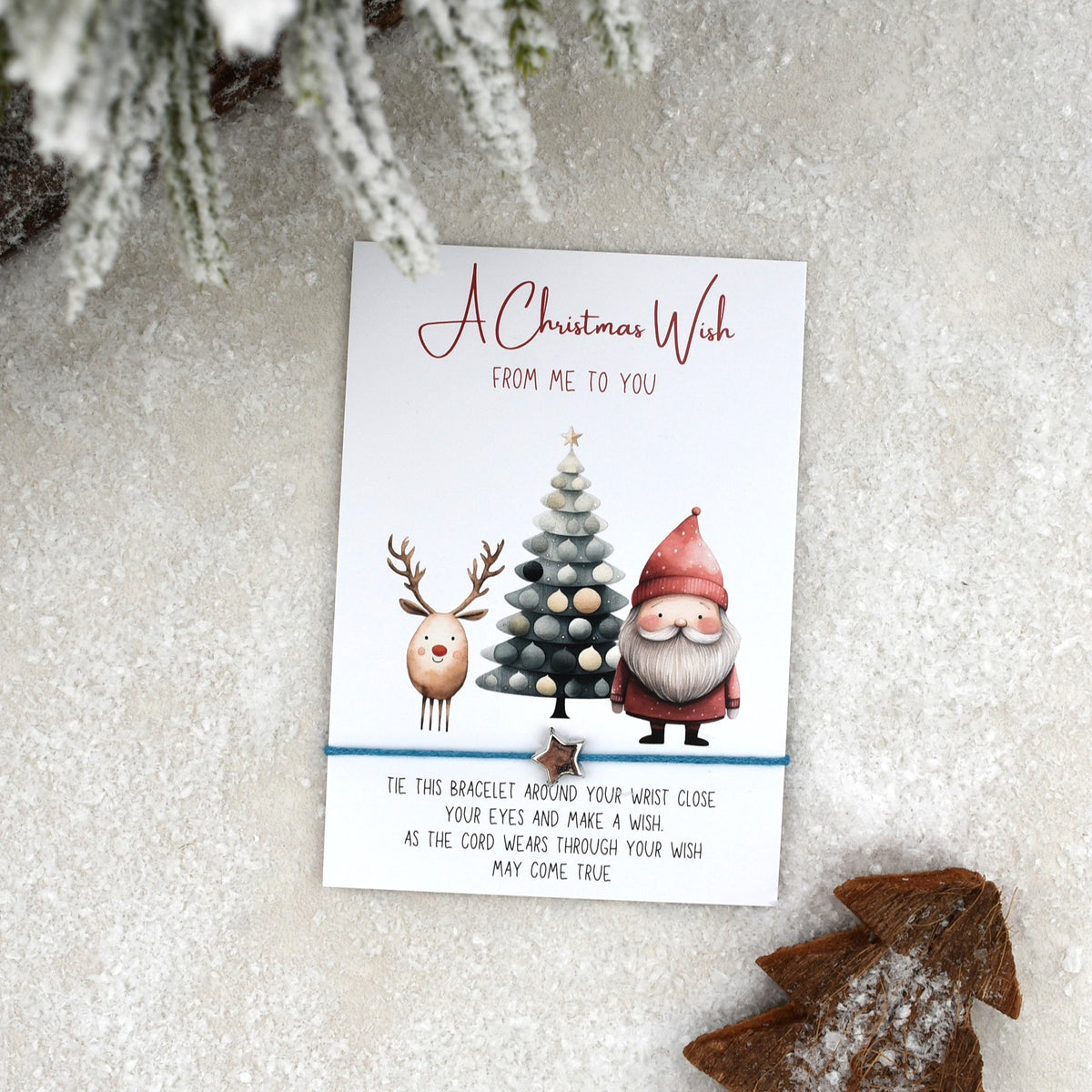 CLEARANACE - A Christmas Wish Bracelet