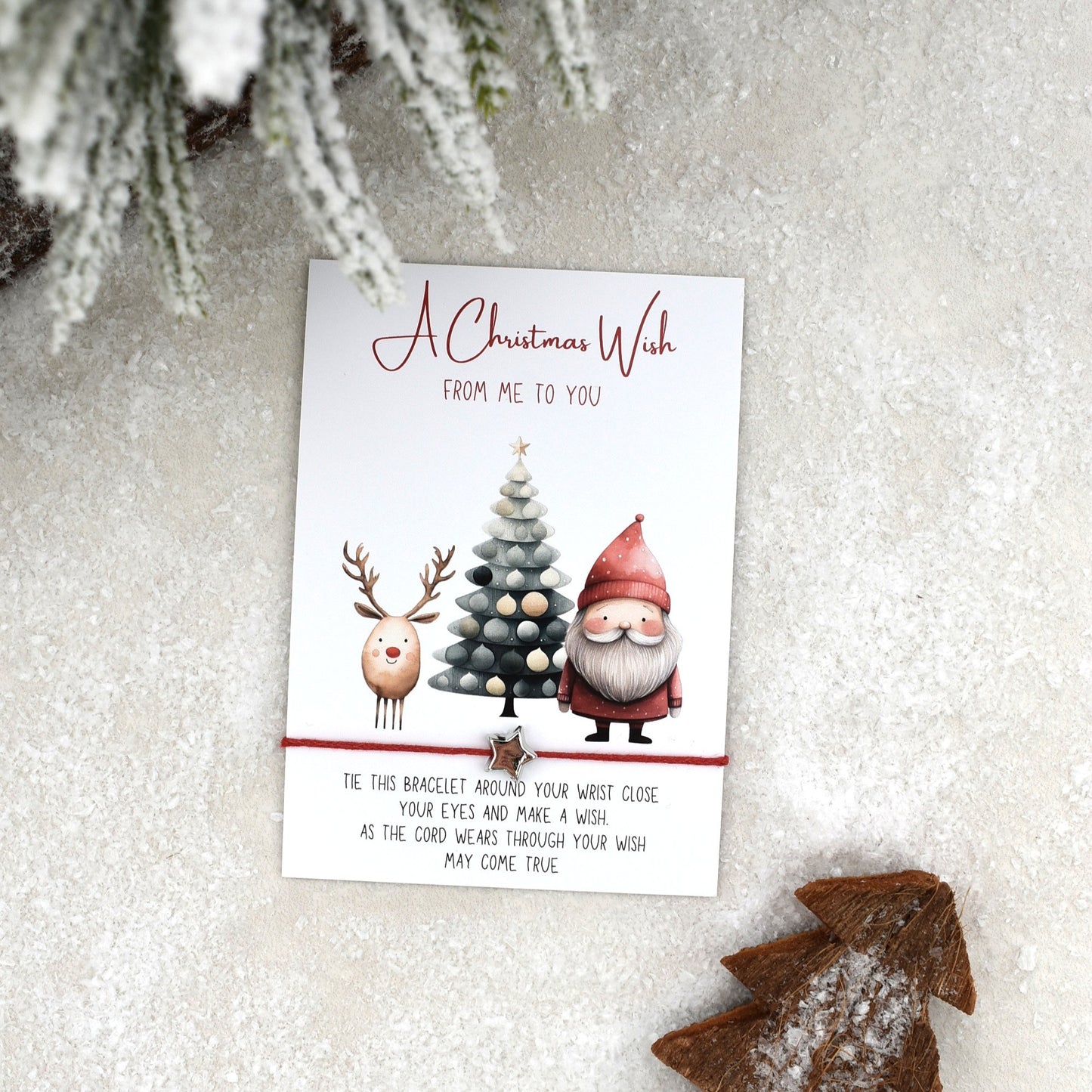 CLEARANACE - A Christmas Wish Bracelet