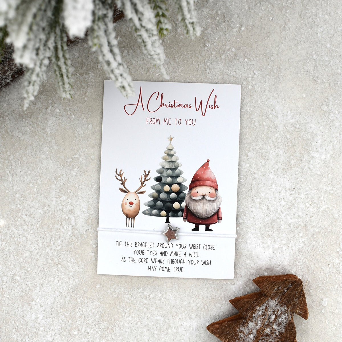 CLEARANACE - A Christmas Wish Bracelet