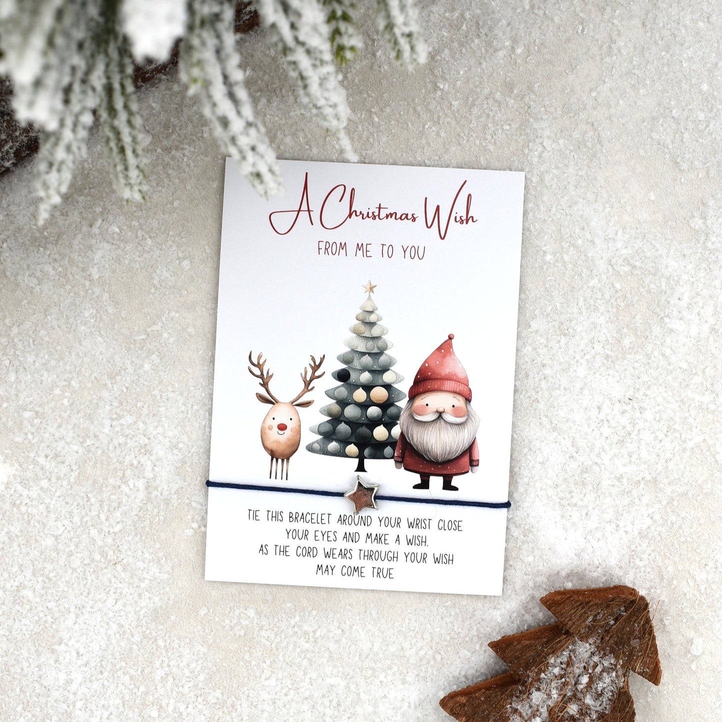 CLEARANACE - A Christmas Wish Bracelet