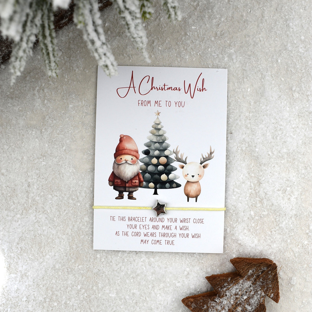 CLEARANCE - A Christmas Wish Bracelet (4)