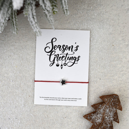 CLEARANCE - Seasons Greetings Wish Bracelet