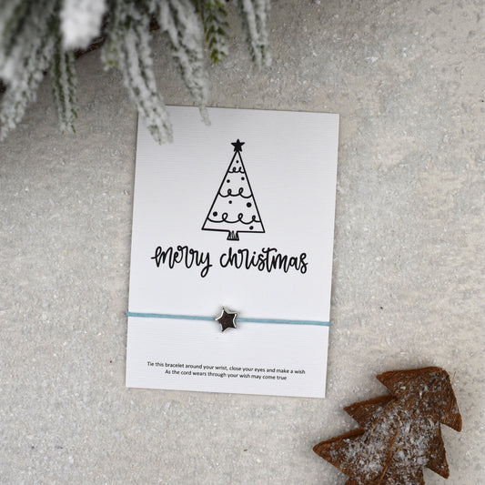 CLEARANCE - Merry Christmas Wish Bracelet