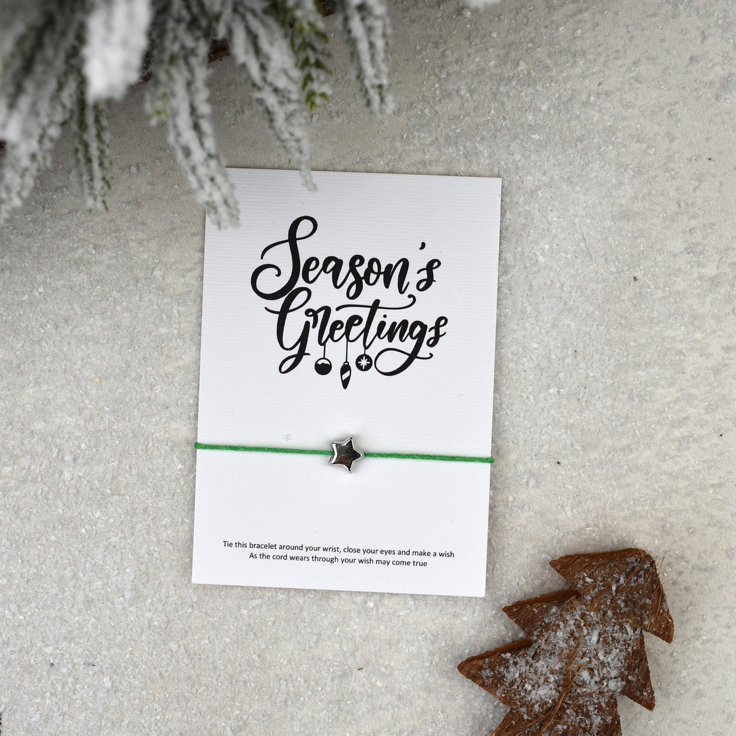 CLEARANCE - Seasons Greetings Wish Bracelet