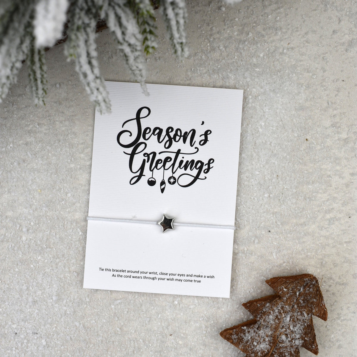 CLEARANCE - Seasons Greetings Wish Bracelet