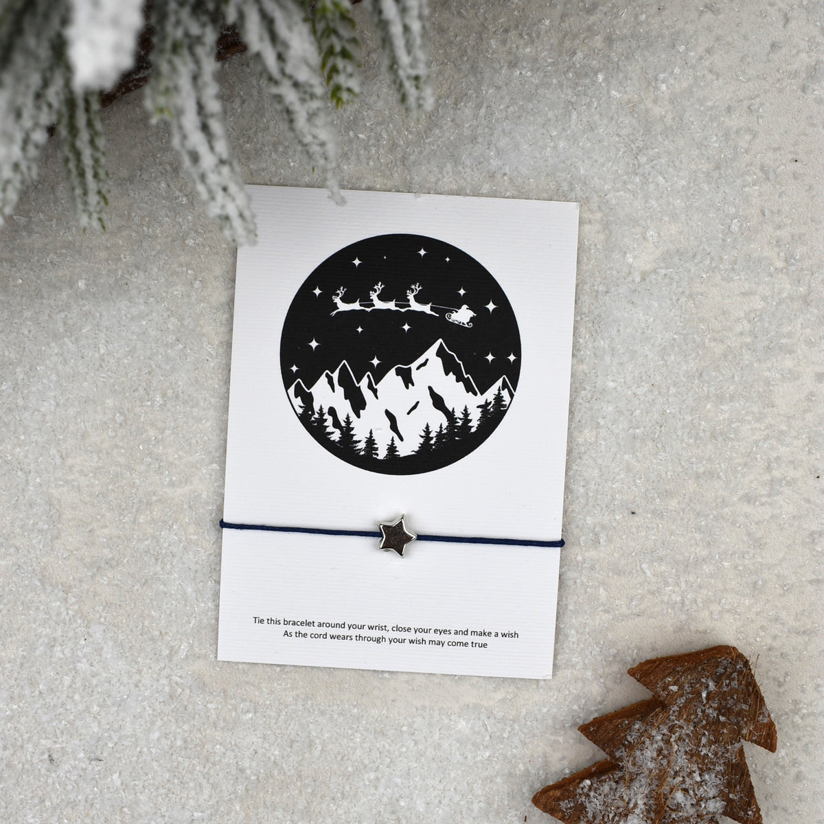 CLEARANCE - Santa Scene Wish Bracelet
