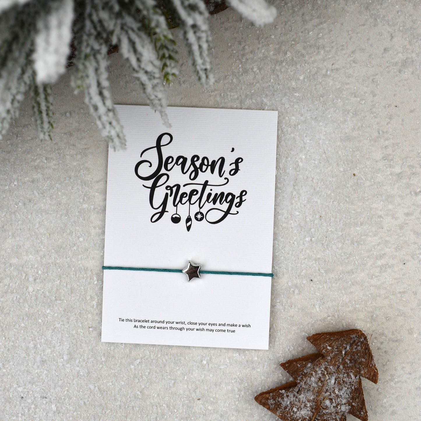 CLEARANCE - Seasons Greetings Wish Bracelet