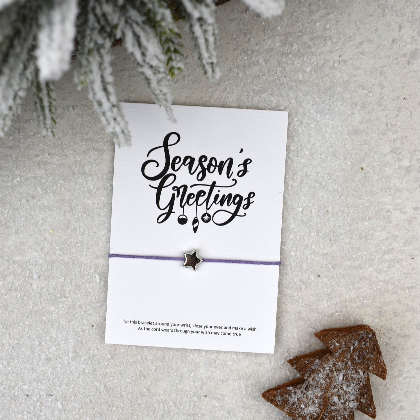 CLEARANCE - Seasons Greetings Wish Bracelet
