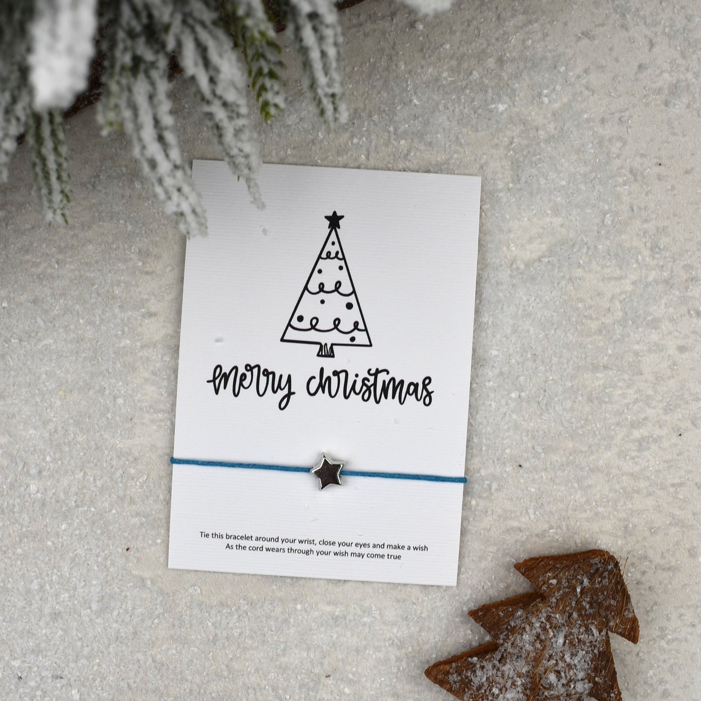 CLEARANCE - Merry Christmas Wish Bracelet