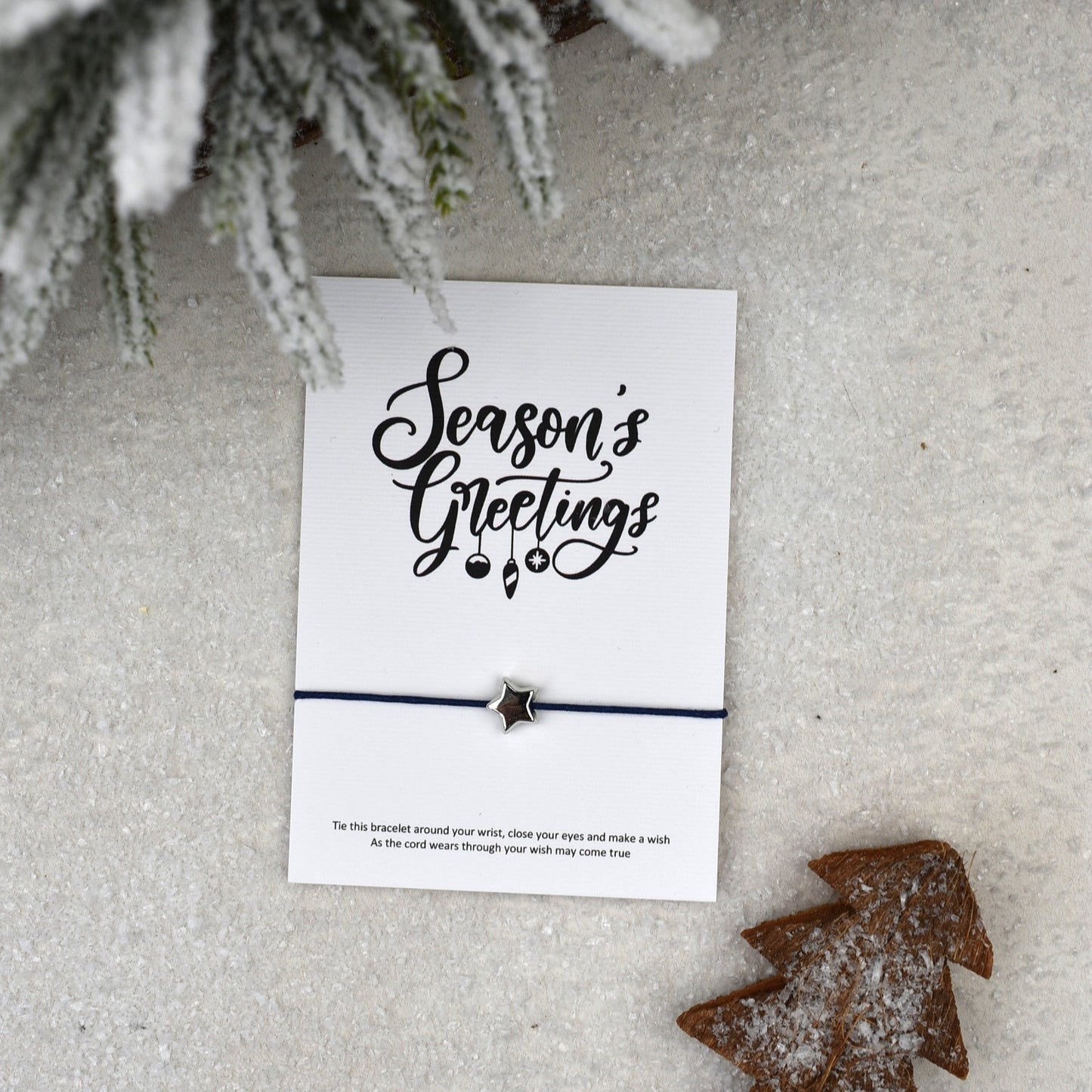 CLEARANCE - Seasons Greetings Wish Bracelet
