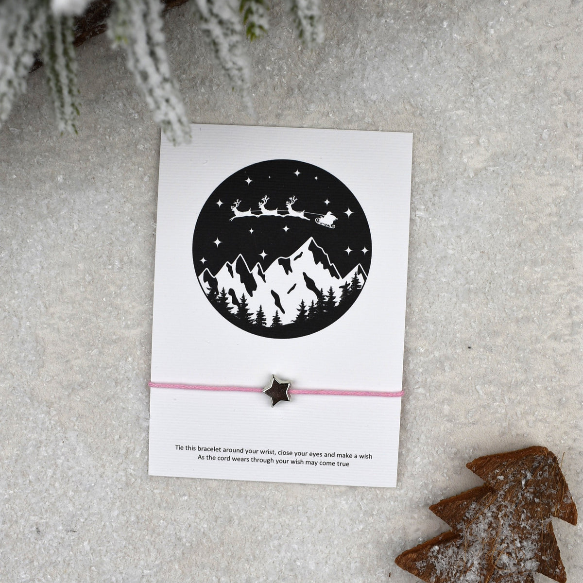 CLEARANCE - Santa Scene Wish Bracelet