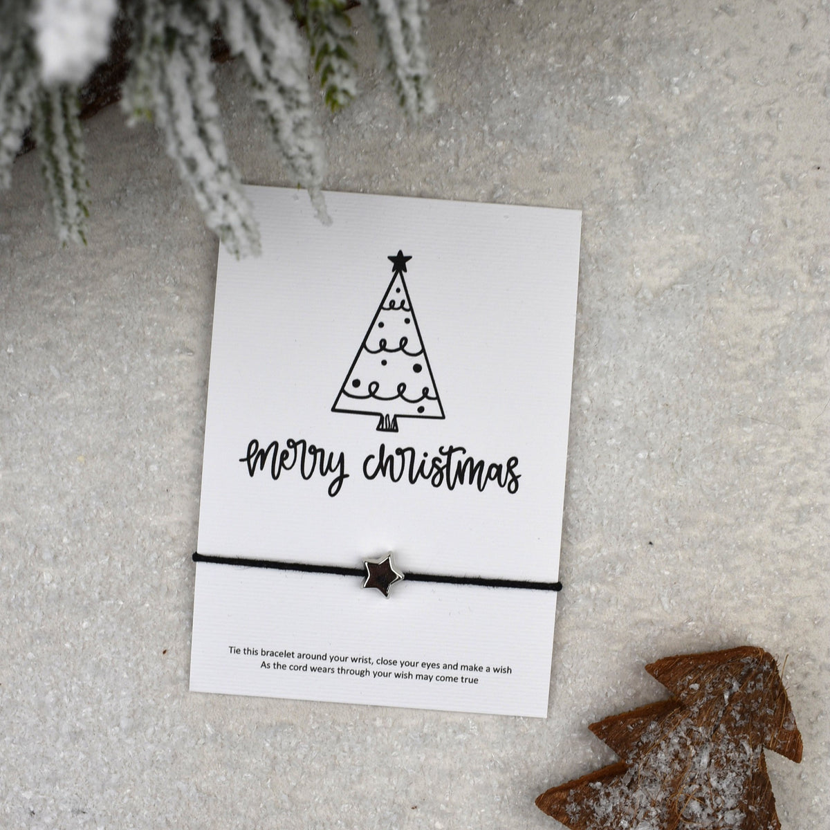 CLEARANCE - Merry Christmas Wish Bracelet