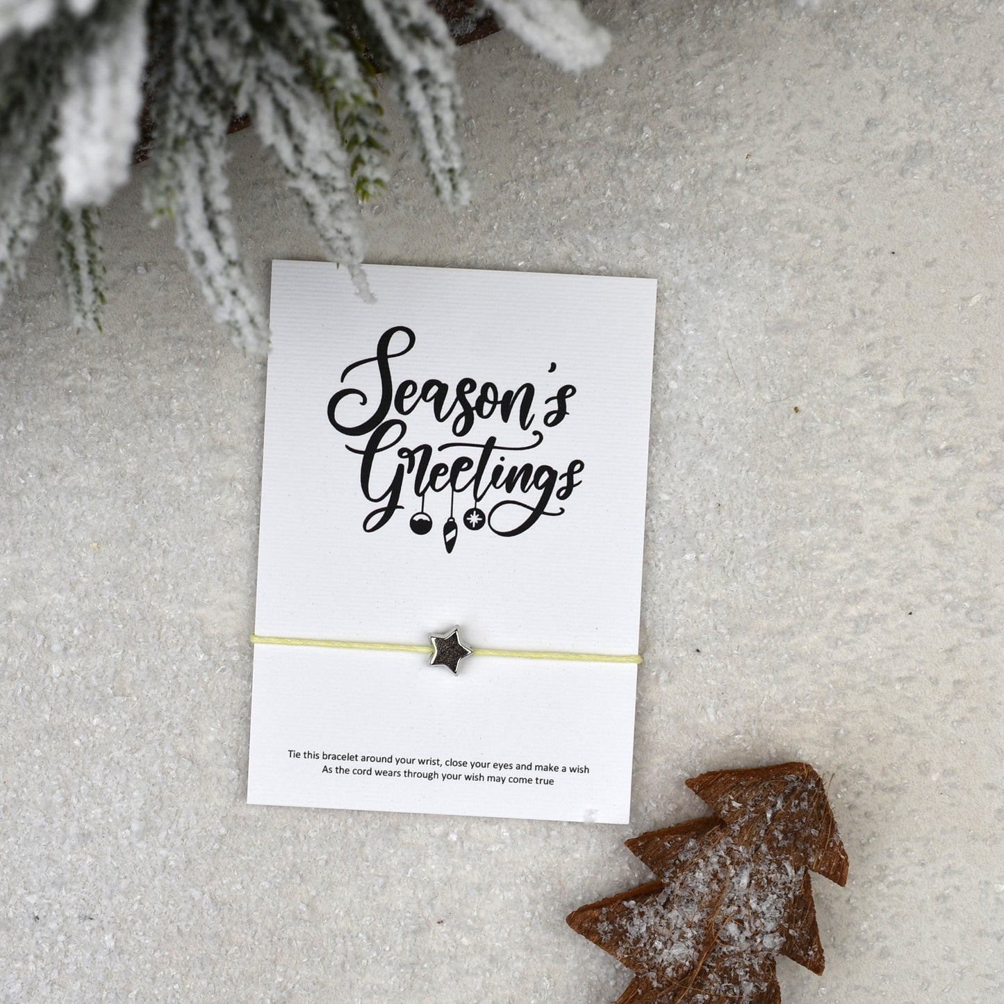 CLEARANCE - Seasons Greetings Wish Bracelet
