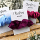 Christmas Scrunchies - Christmas Wishes