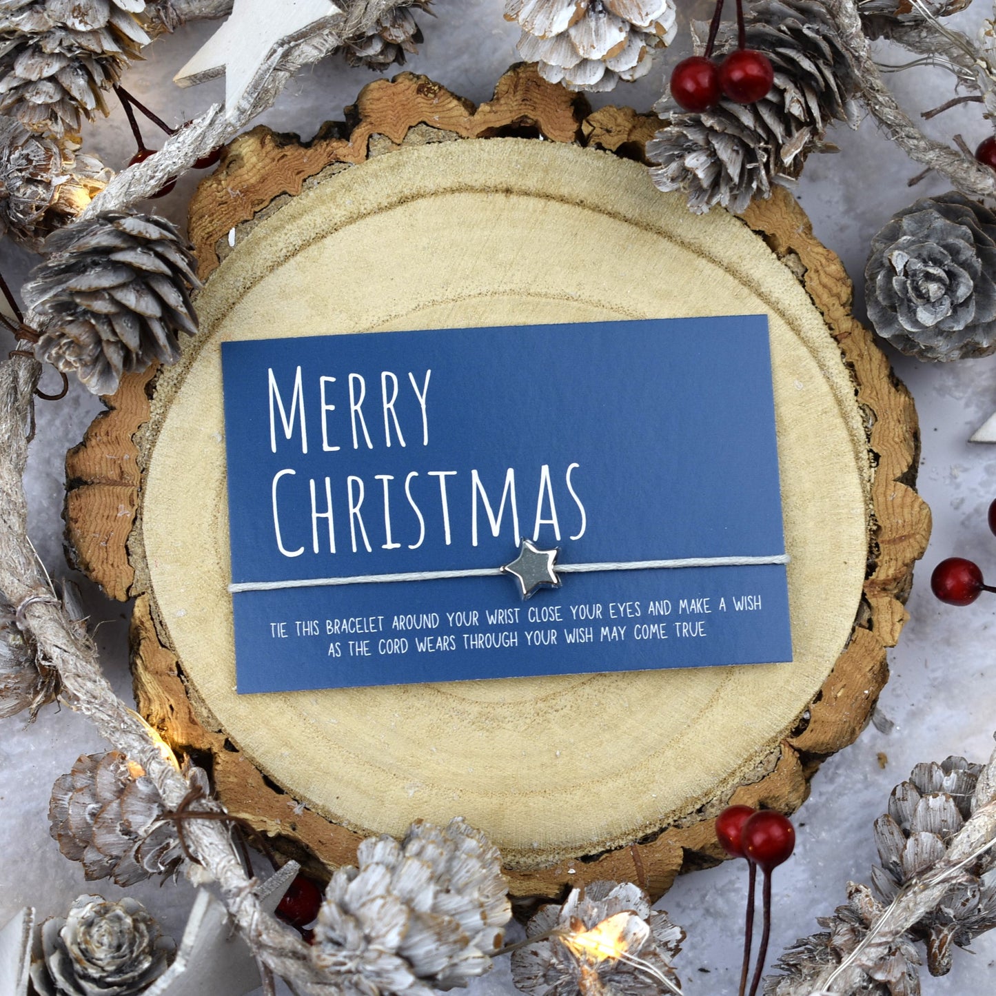 Merry Christmas Wish Bracelet (1061)