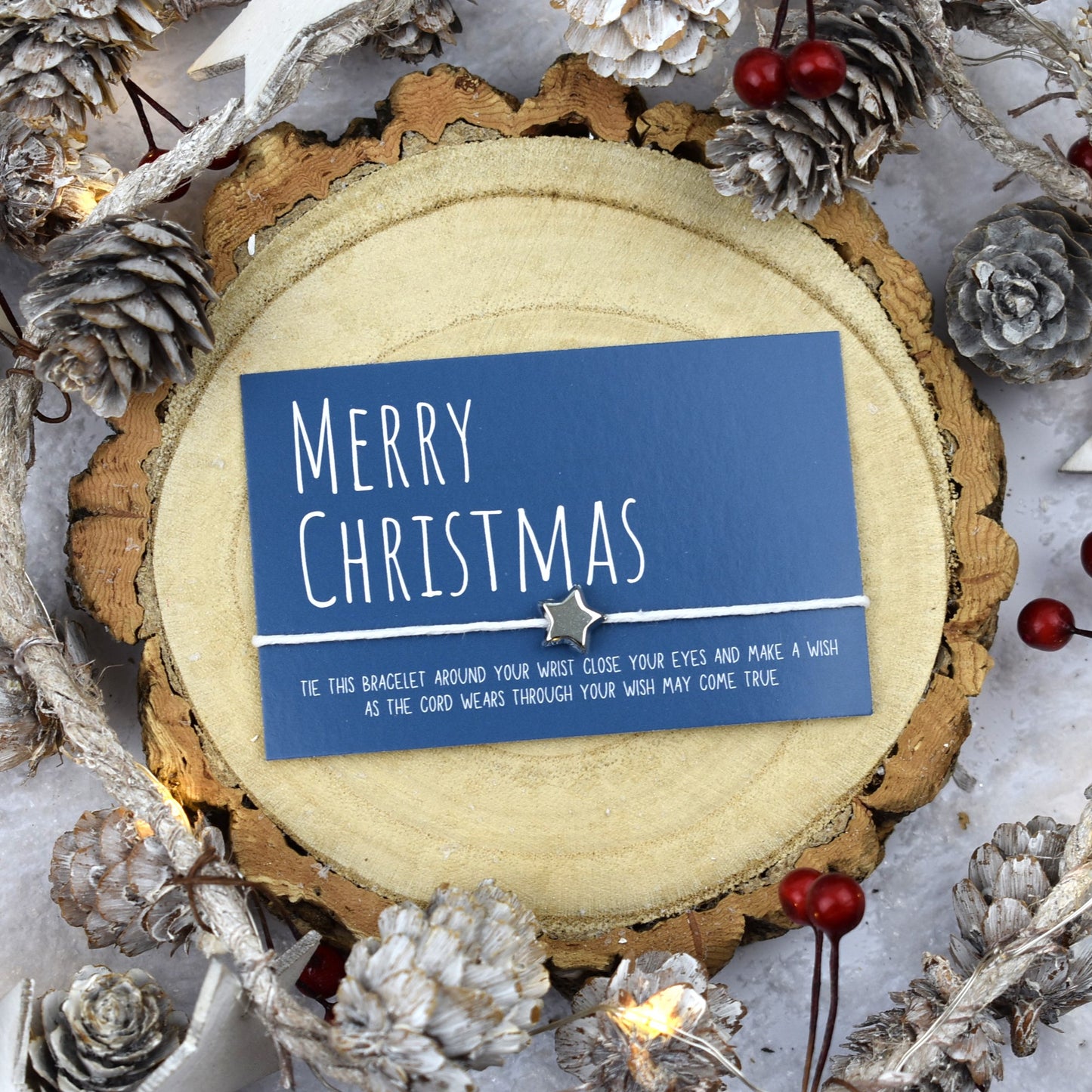 Merry Christmas Wish Bracelet (1061)