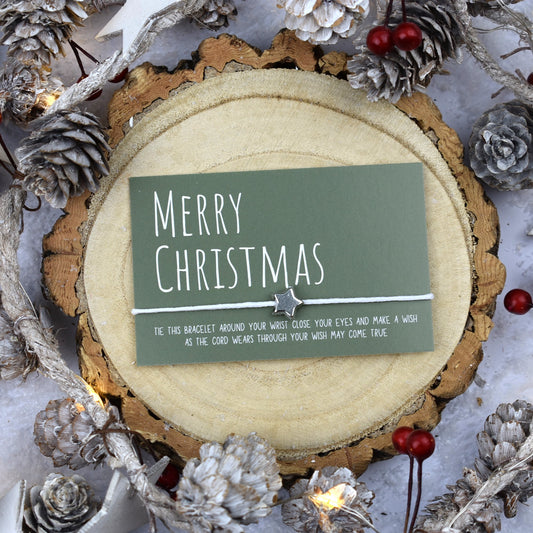 Merry Christmas Wish Bracelet (1065)