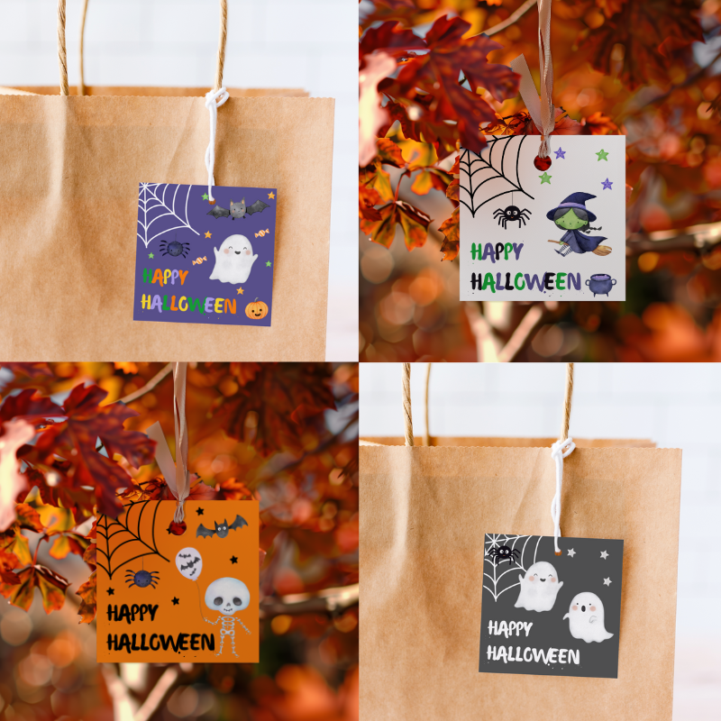 DIGITAL Halloween Gift Tag Bundle