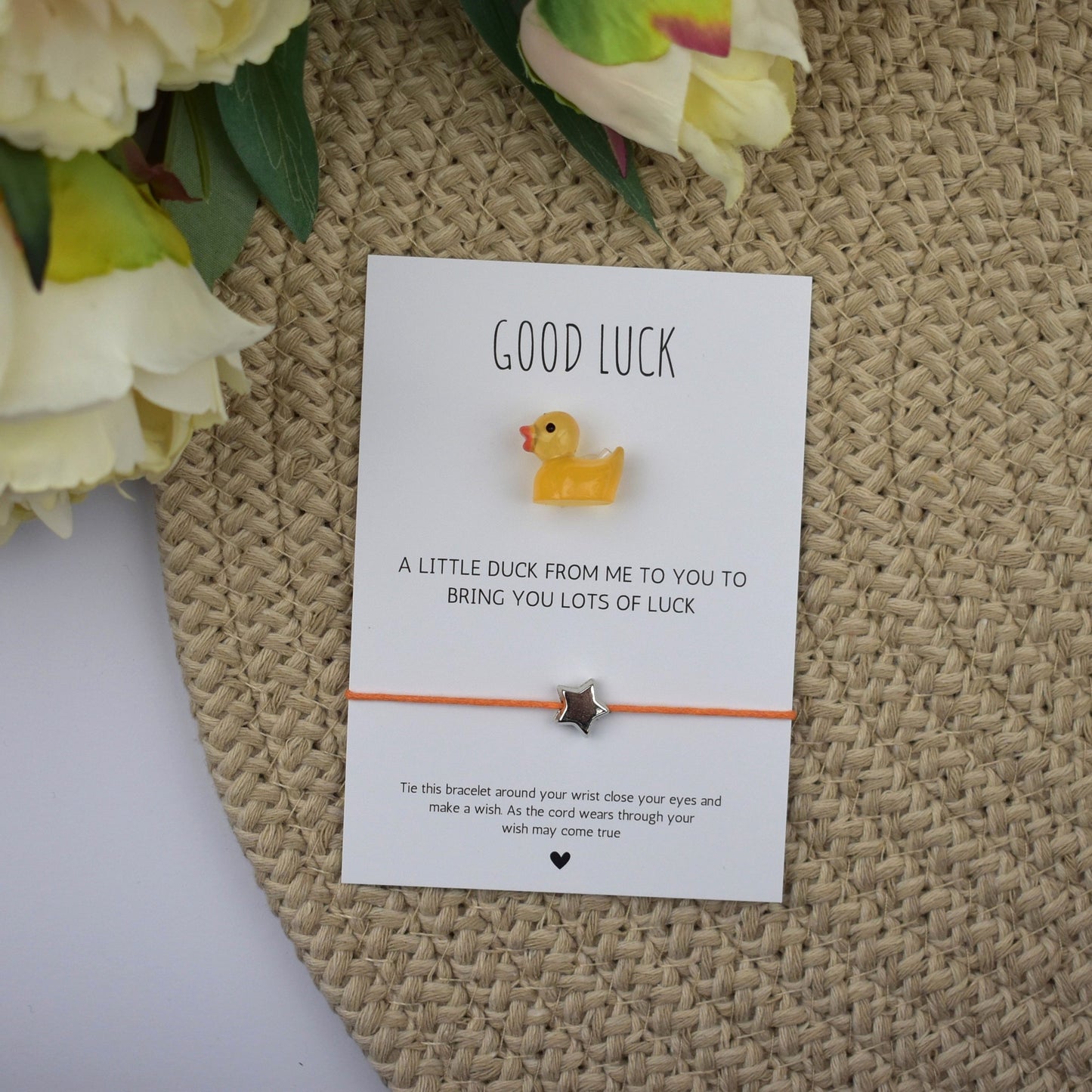 Bulk Priced | Luminous Good Luck Duck and Wish Bracelet Set (7000)