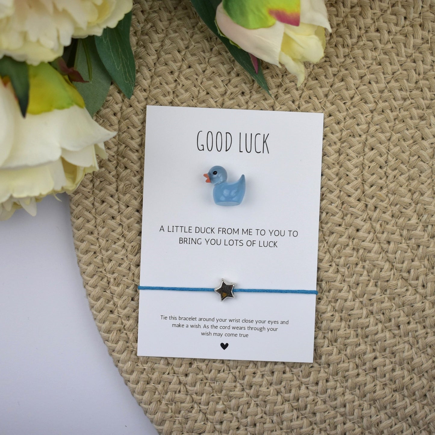 Bulk Priced | Luminous Good Luck Duck and Wish Bracelet Set (7000)