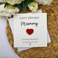 Happy Birthday Day Mummy From The Bump Crochet Greeting Card