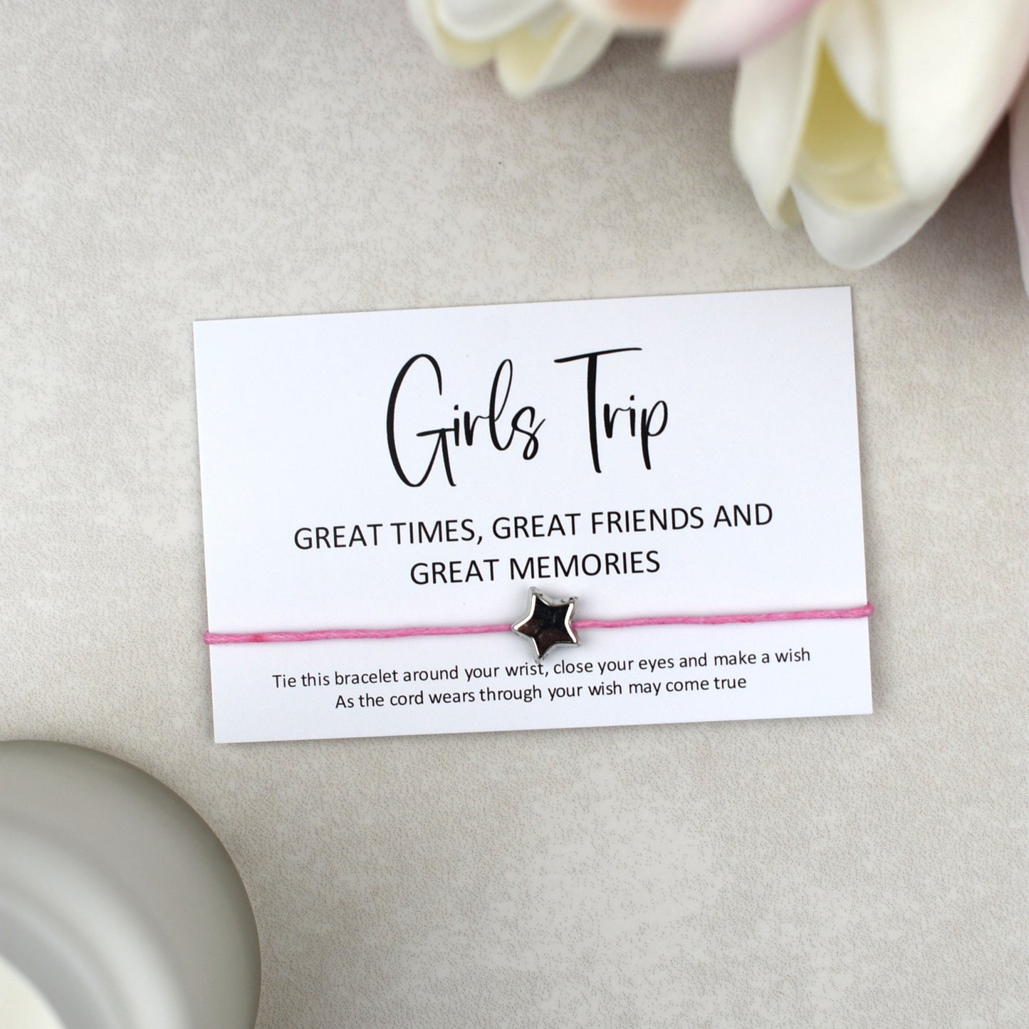 CLEARANCE - Girls Trip Wish Bracelet