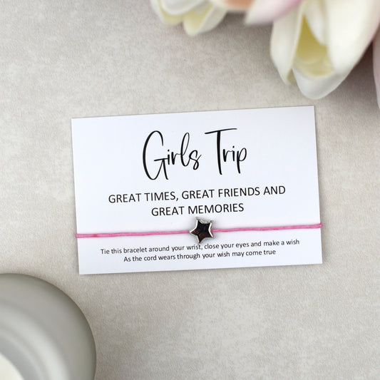 CLEARANCE - Girls Trip Wish Bracelet