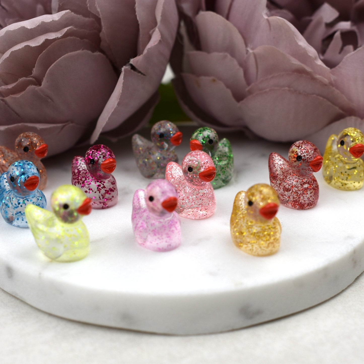 Good Luck Duck Tin - Butterfly - Glitter Duck