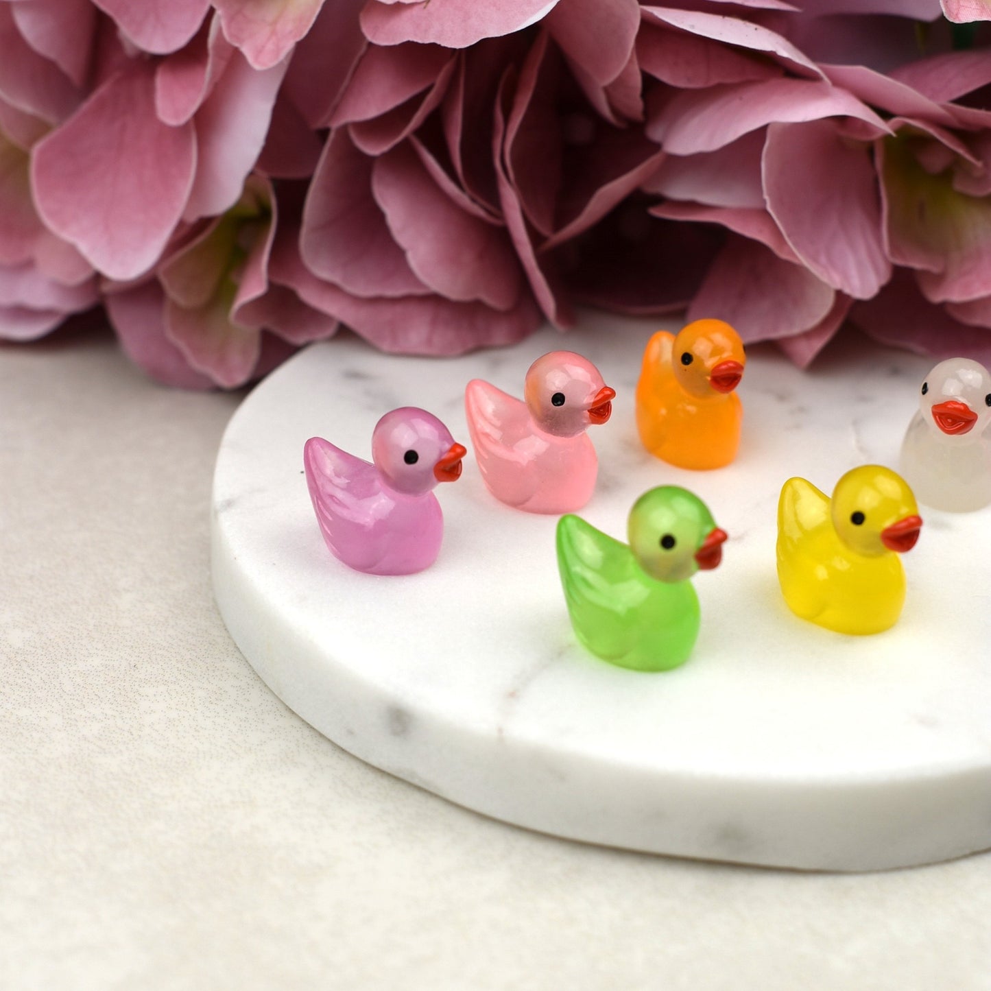 Good Luck Duck Tin - Yellow Butterfly - Luminous Duck