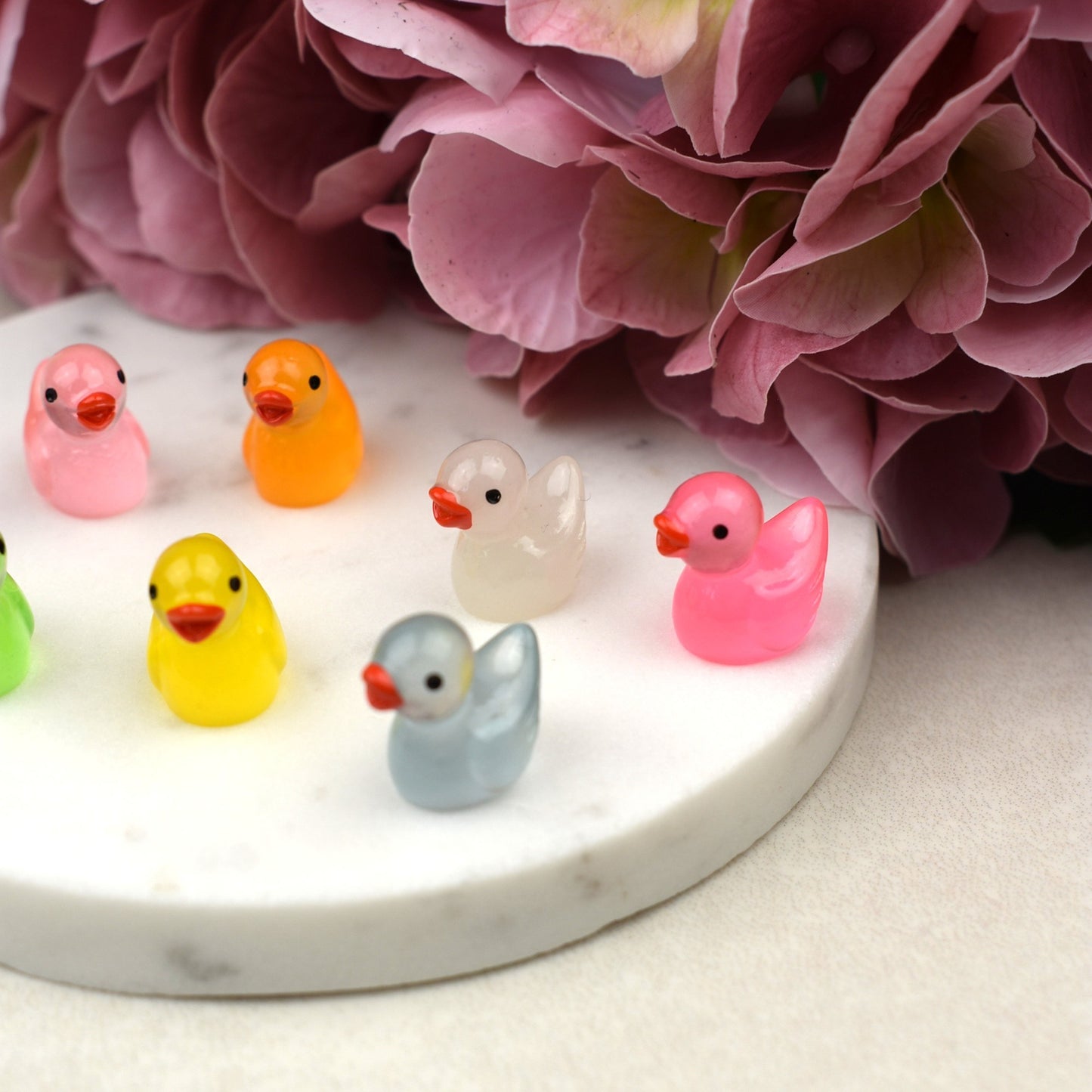 Good Luck Duck Tin - Flowers - Luminous Duck