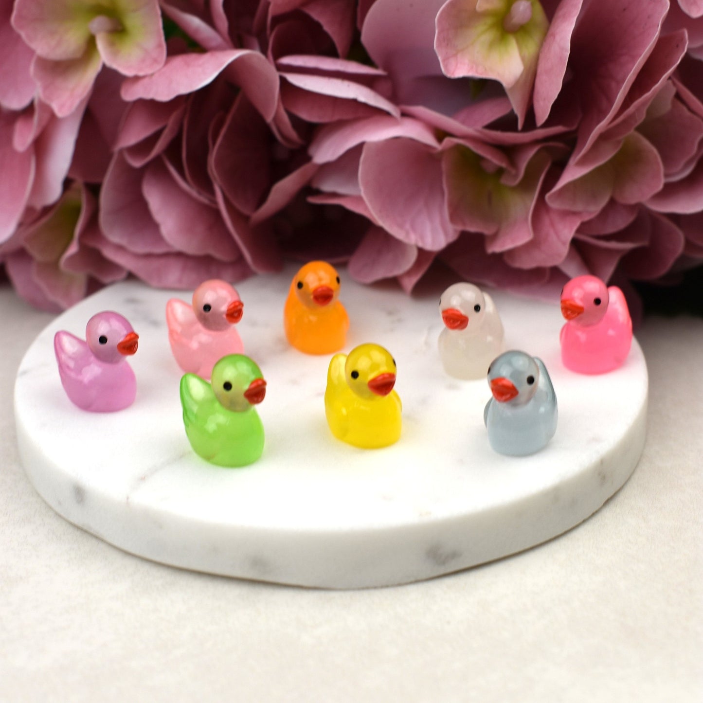Good Luck Duck Tin - Yellow Butterfly - Luminous Duck