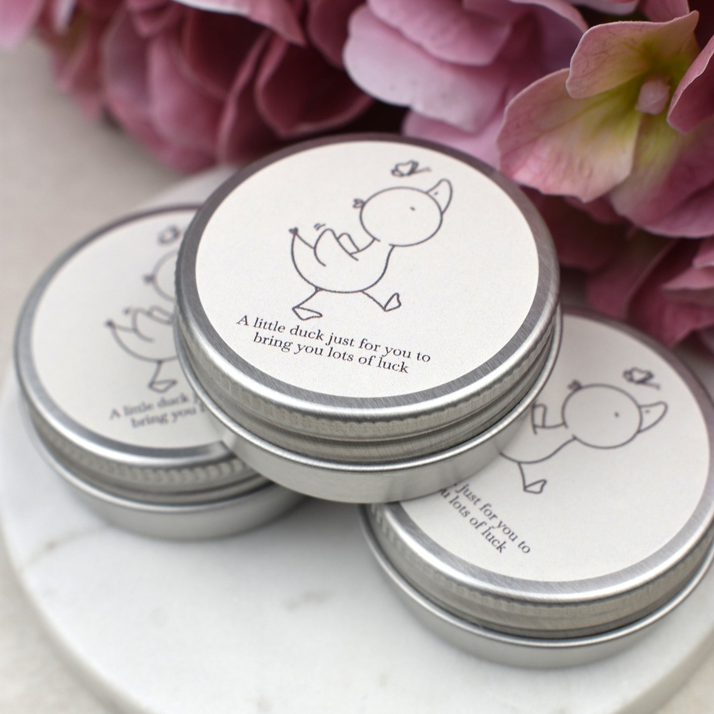 Good Luck Duck Tin - Butterfly - Luminous Duck