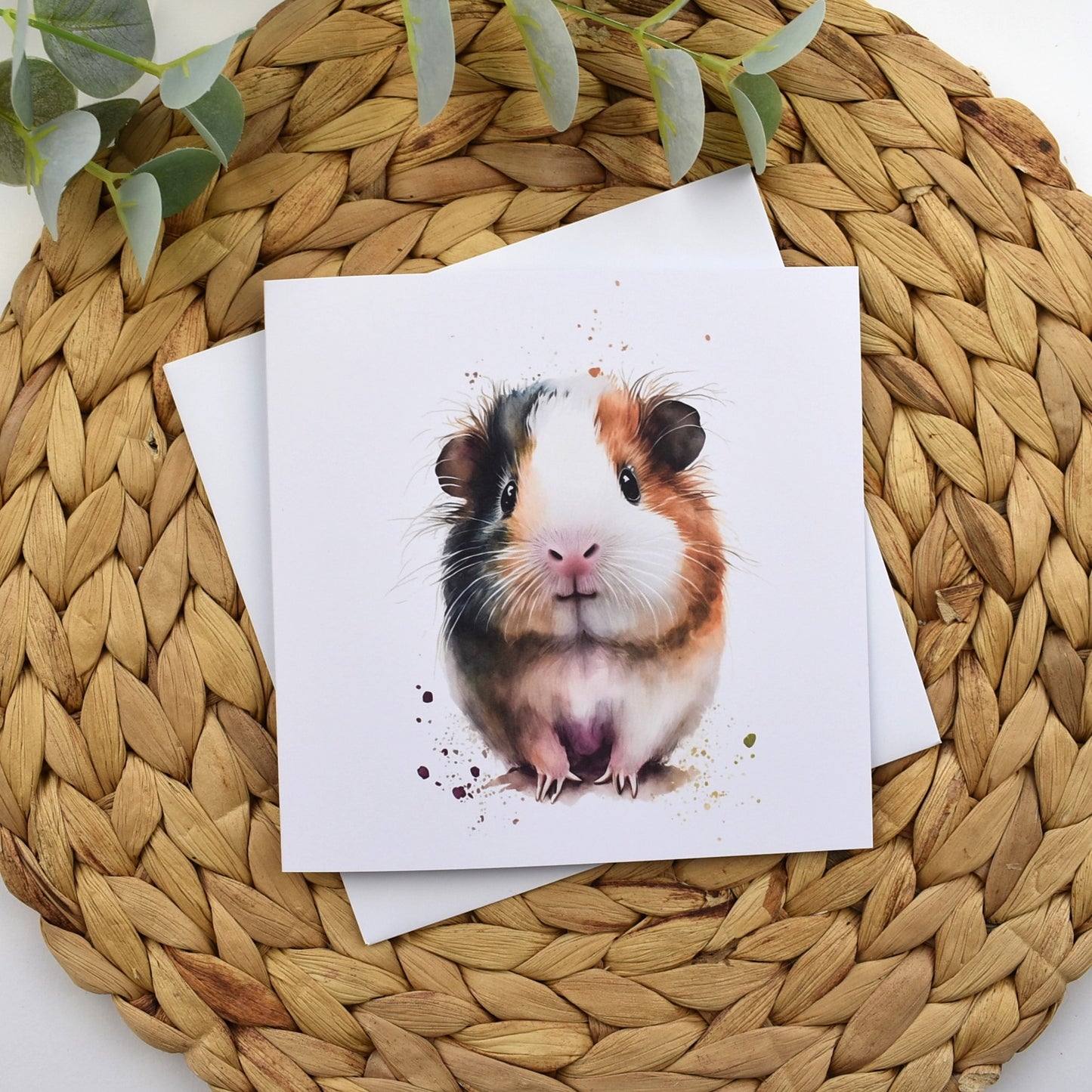 Guinea Pig Greeting Card