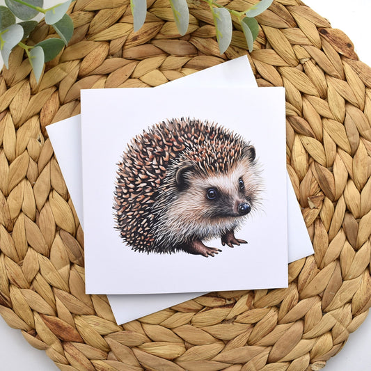 Hedgehog Greeting Card