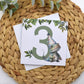 Dinosaur Age 3 Greeting Card