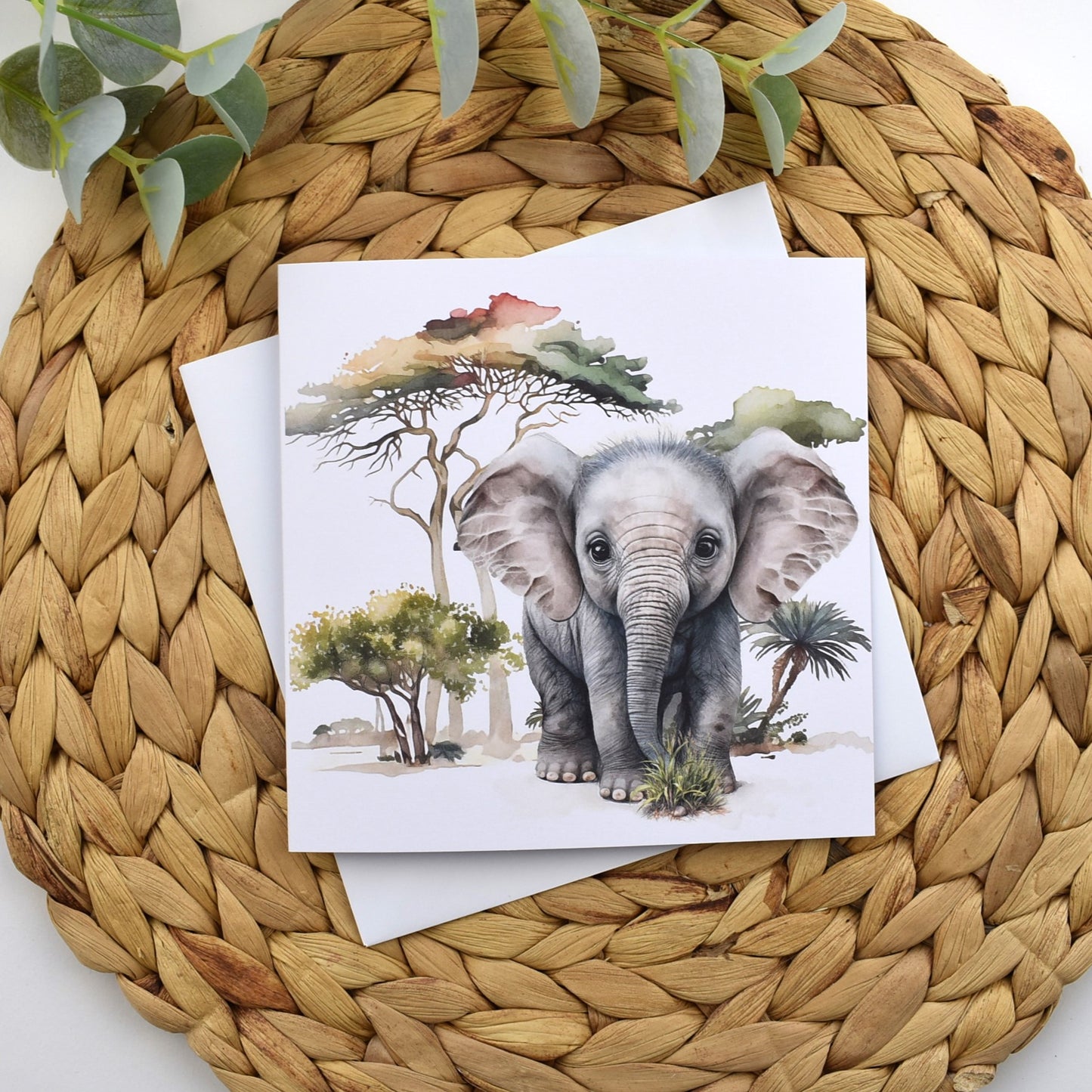 Elephant Greeting Card