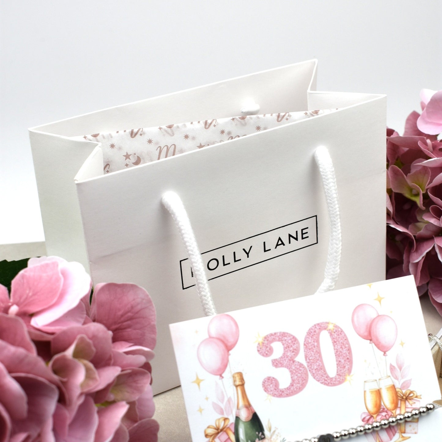 Happy 30th Birthday Bracelet | Milestone 30th Birthday Gift for Her