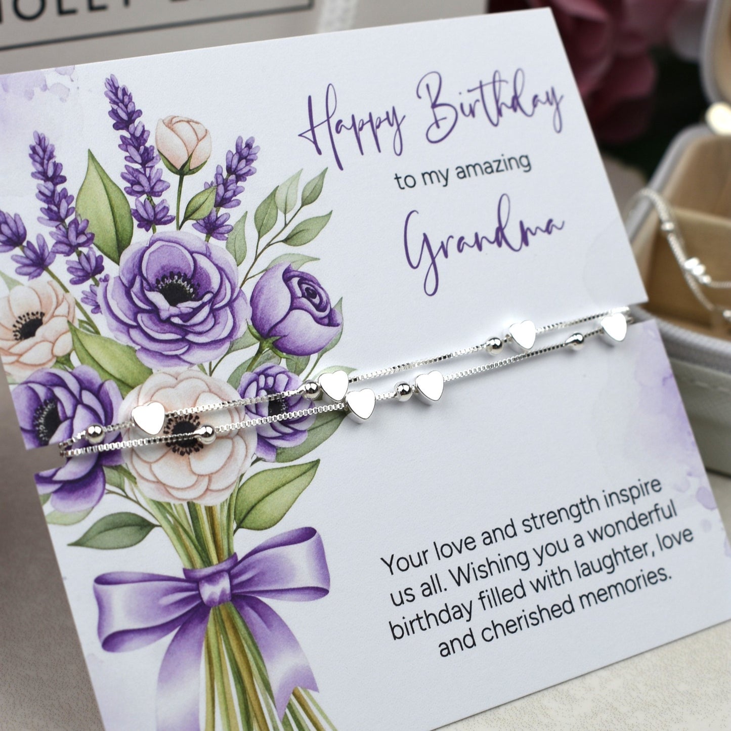Grandma Birthday Bracelet | Grandma Gift