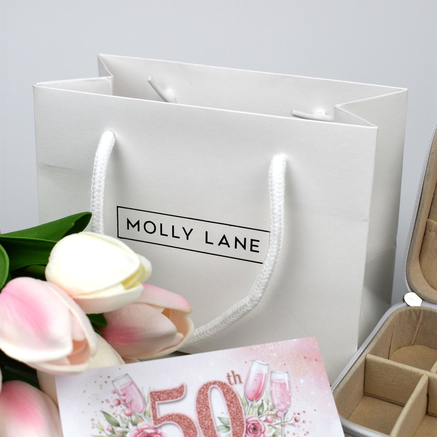 Happy 50th Birthday Bracelet Gift | Fifty & Fabulous Gift