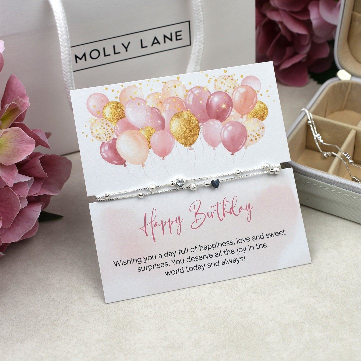 Happy Birthday Bracelet For Her | Birthday Bracelet