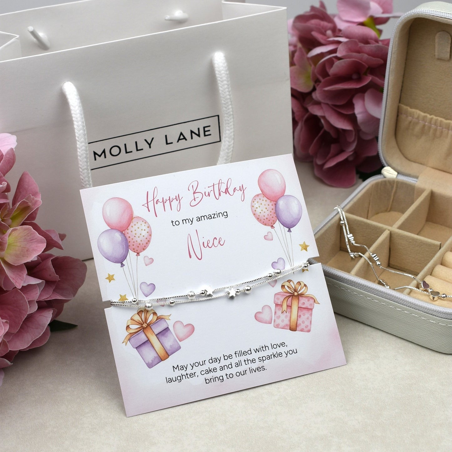 Happy Birthday Niece Gift | Niece Birthday Bracelet