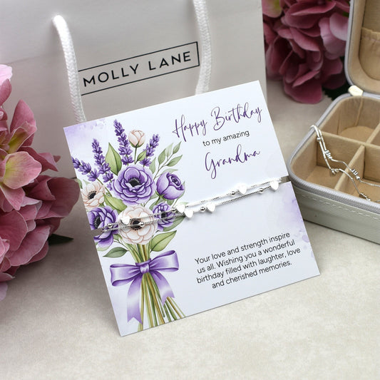 Grandma Birthday Bracelet | Grandma Gift