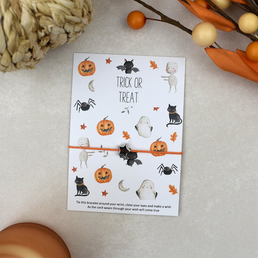 CLEARANCE - Trick or Treat Wish Bracelet (5)