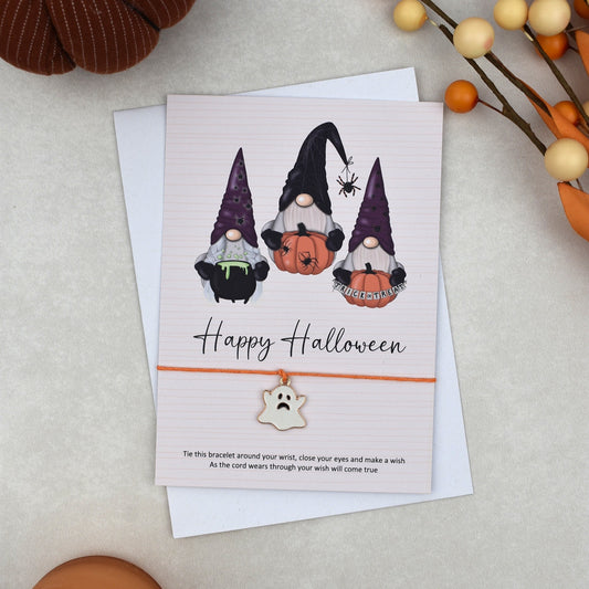 CLEARANCE - Happy Halloween Wish Bracelet | Halloween Charm