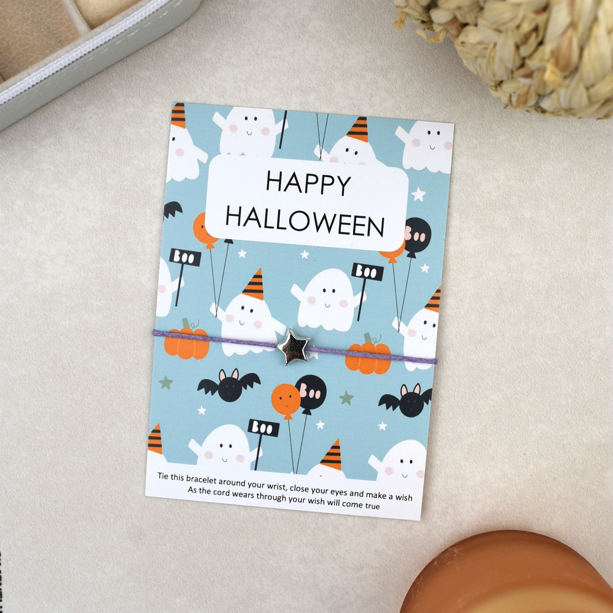 CLEARANCE - Happy Halloween Wish Bracelet (3)