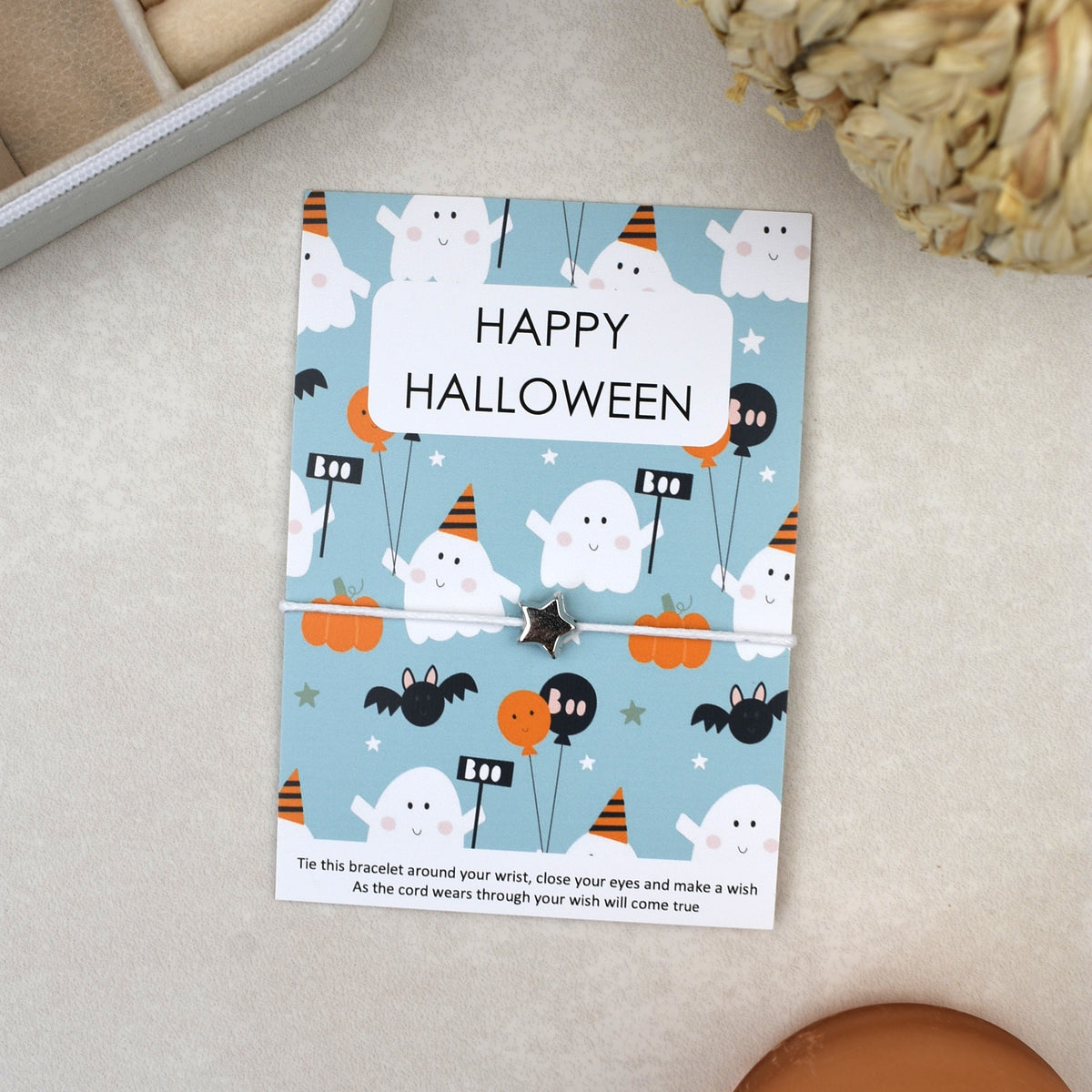 CLEARANCE - Happy Halloween Wish Bracelet (3)