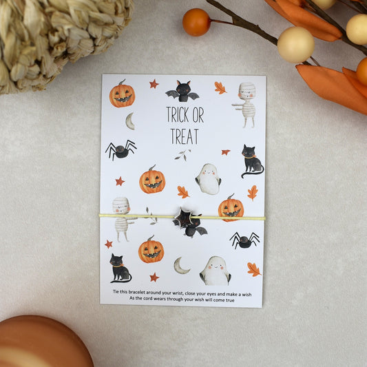 CLEARANCE - Trick or Treat Wish Bracelet (5)