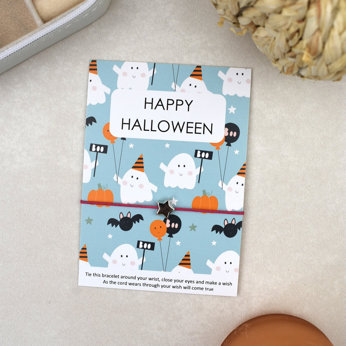 CLEARANCE - Happy Halloween Wish Bracelet (3)