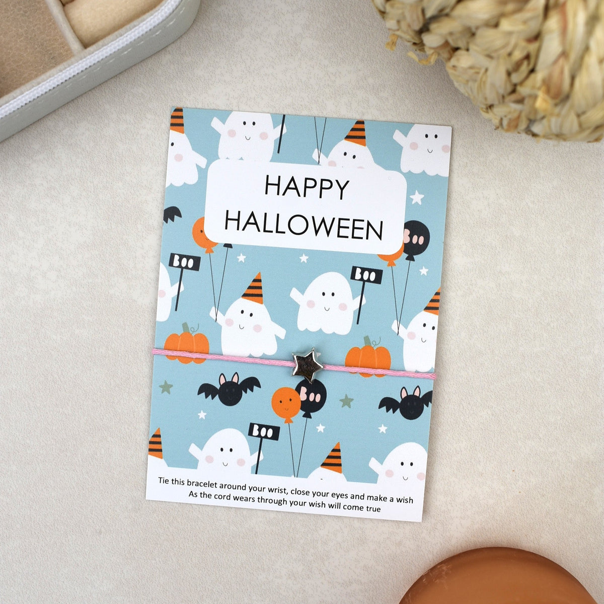 CLEARANCE - Happy Halloween Wish Bracelet (3)