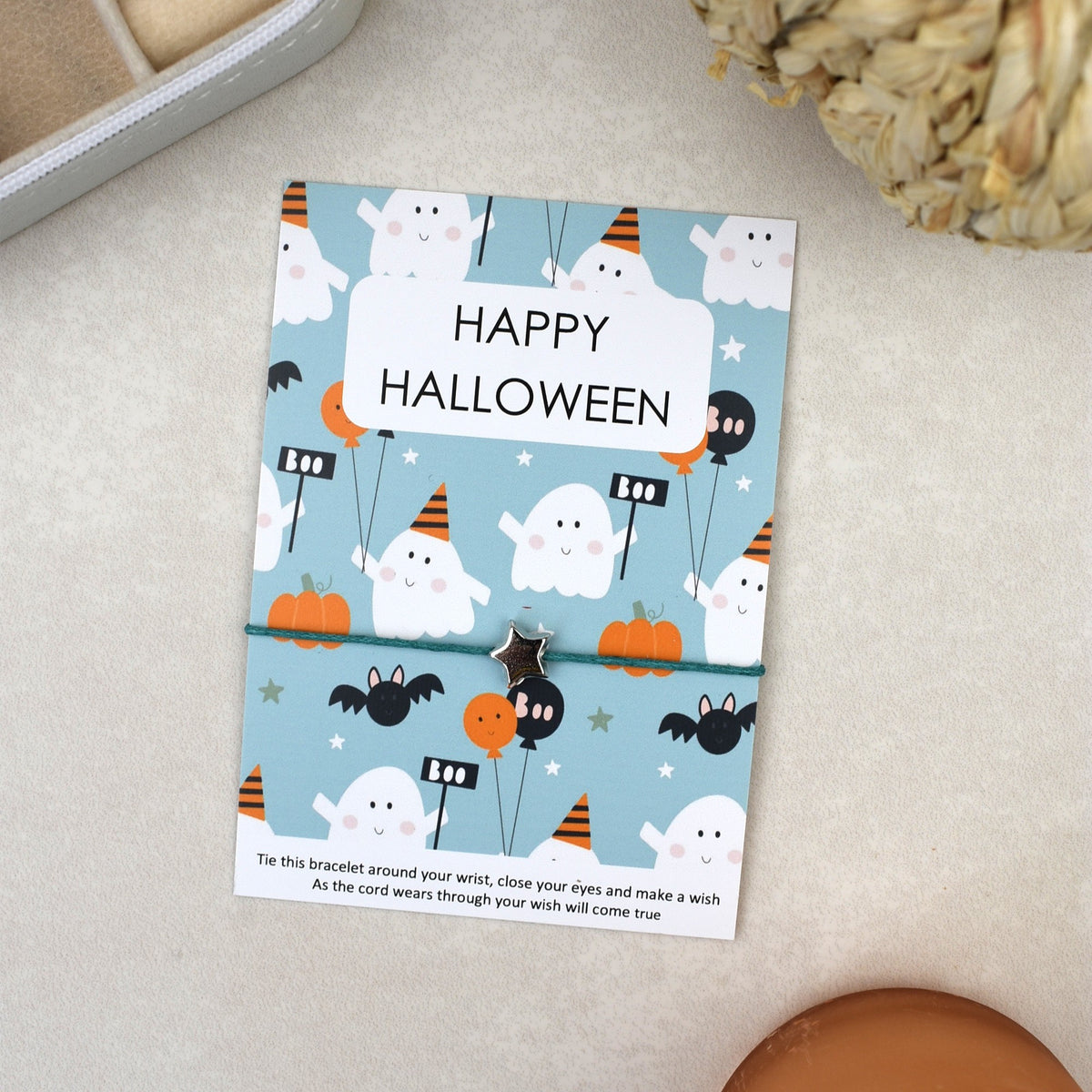 CLEARANCE - Happy Halloween Wish Bracelet (3)